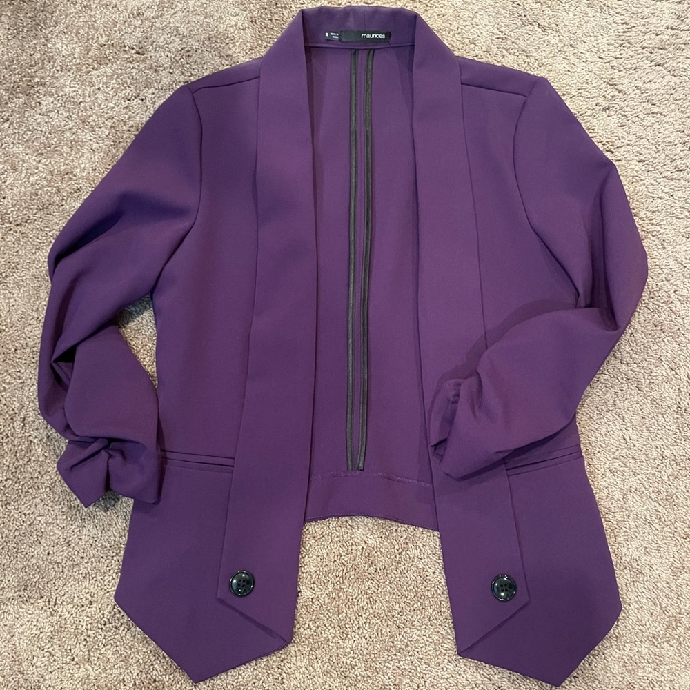 Purple Women’s Blazer